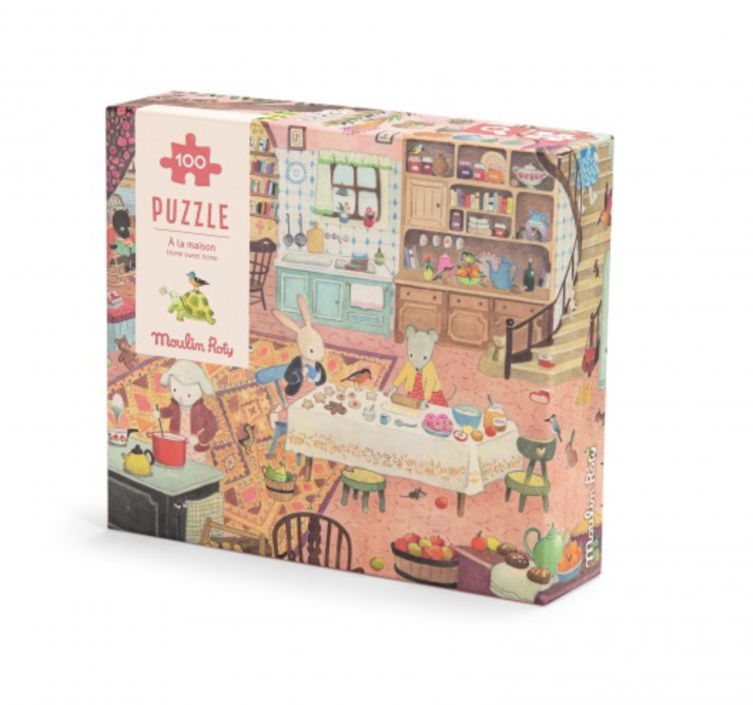  Puzzle Em Casa La Grande Famille - Moulin Roty 