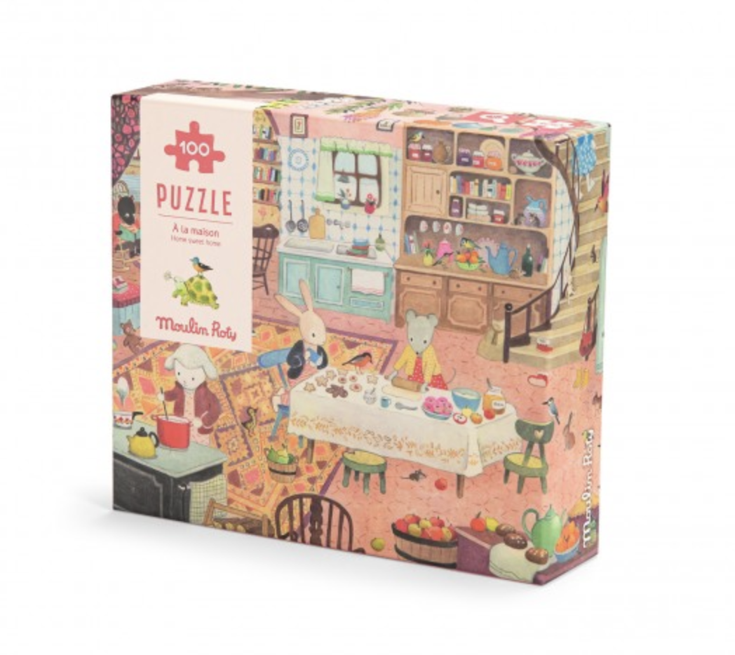  Puzzle Em Casa La Grande Famille - Moulin Roty 