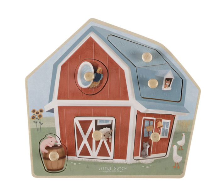 Puzzle Madeira Little Farm - Little Dutch
