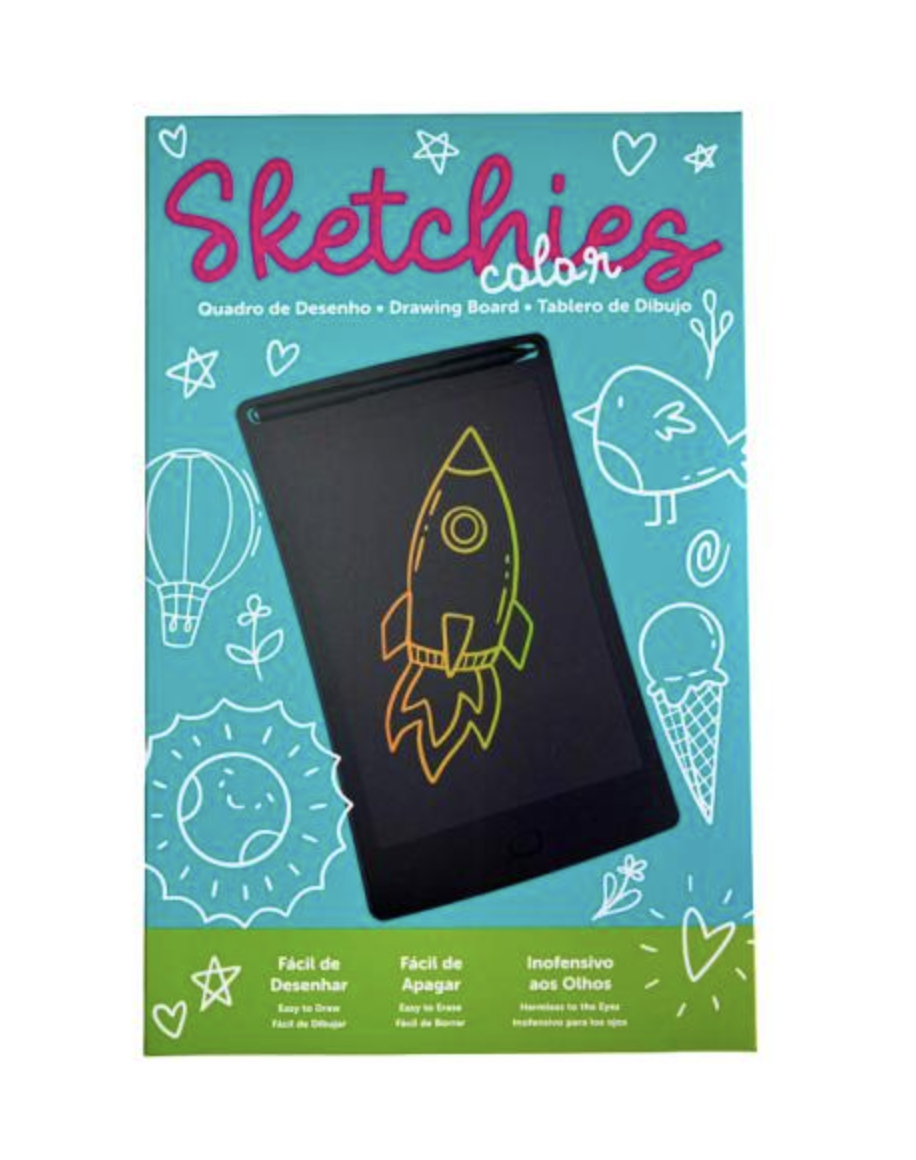  Quadro de Desenho Mágico Colorido Sketchies 