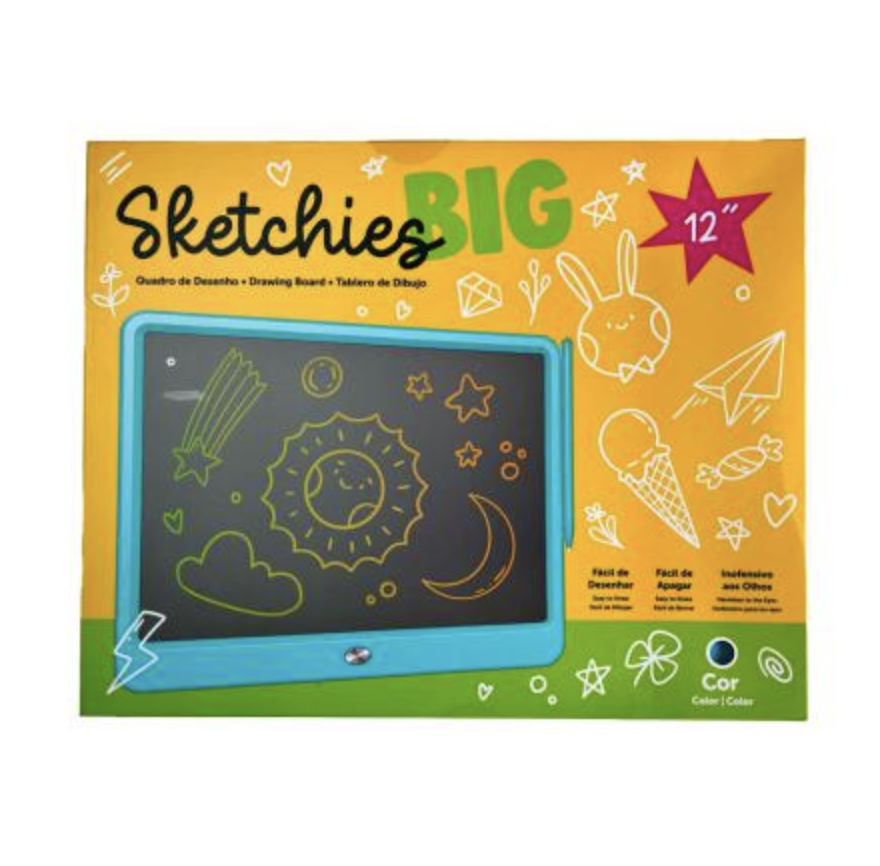 Quadro de Desenho Mágico Colorido Sketchies Big 0