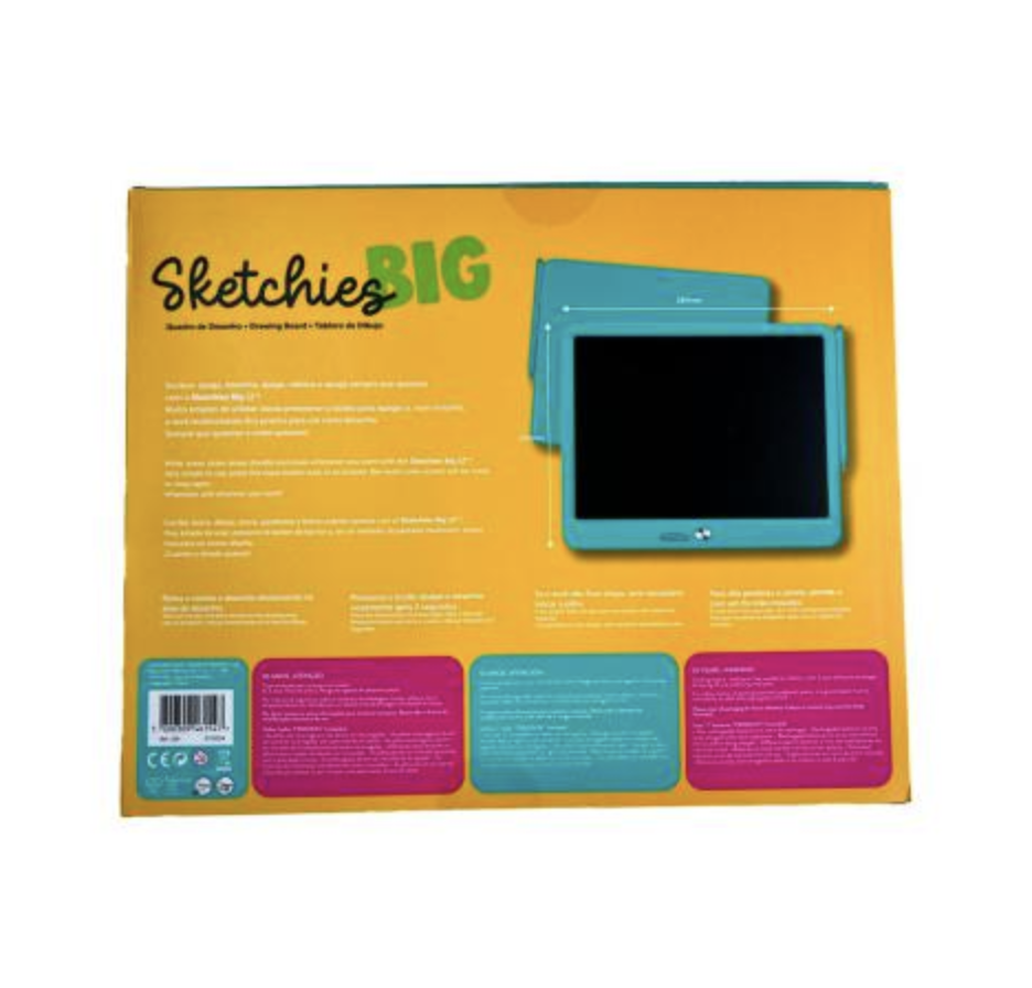 Quadro de Desenho Mágico Colorido Sketchies Big 2