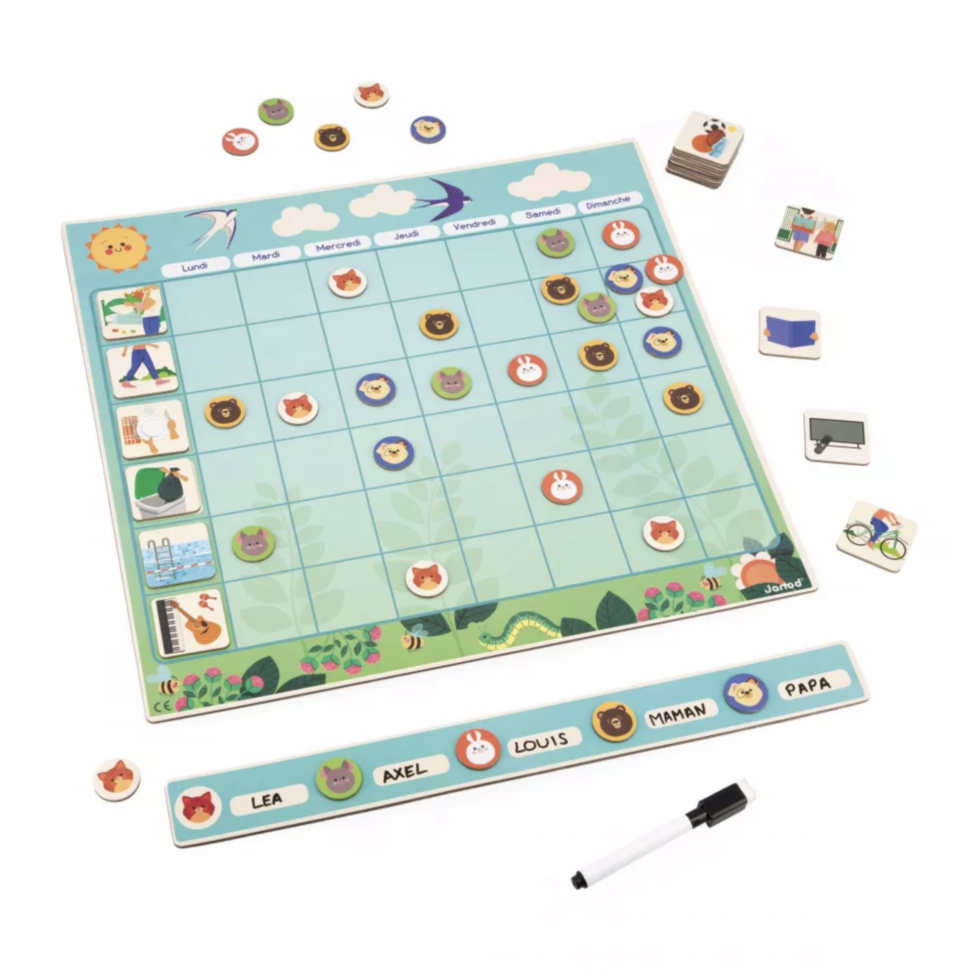  Quadro de Organisação Family Planner - Janod 