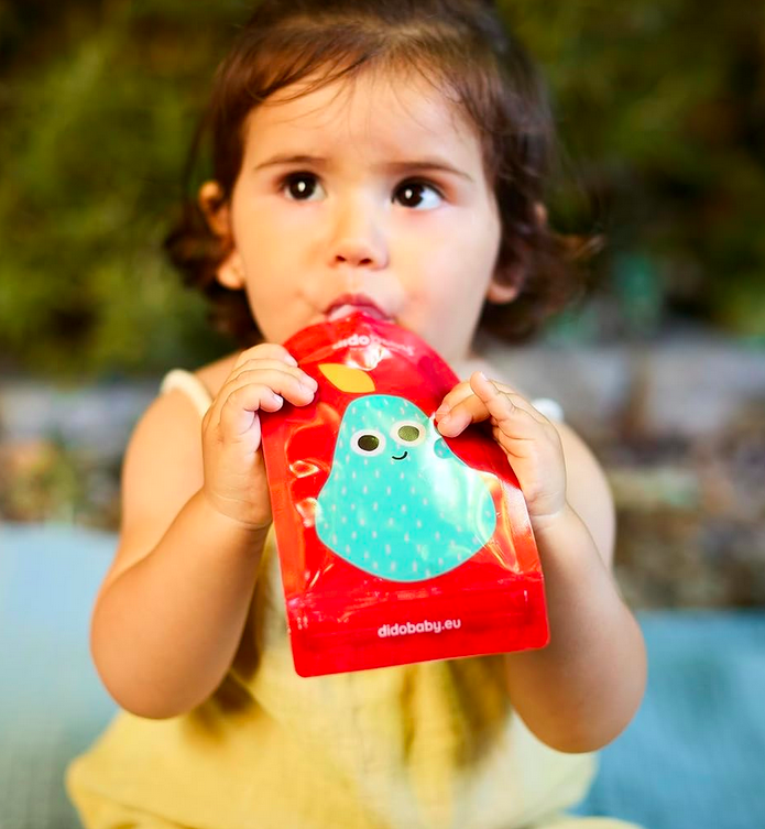  Squeeze Reutilizável Pack de 6 - Didobaby 