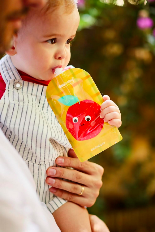 Squeeze Reutilizável Pack de 6 - Didobaby 