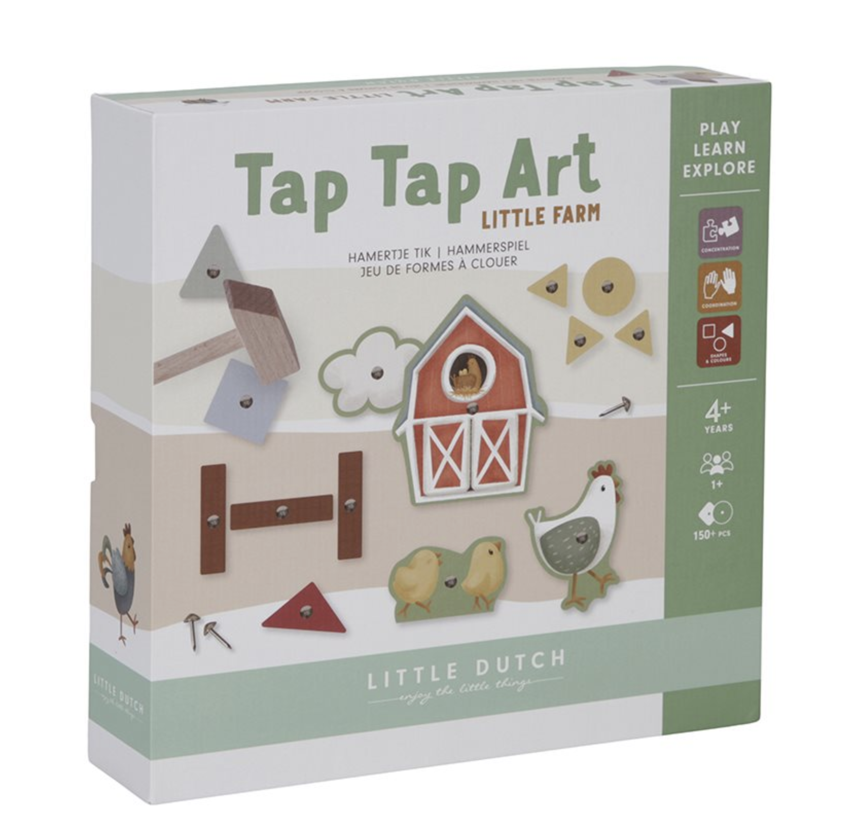  Tap Tap art set Little Farm - Little Dutch 