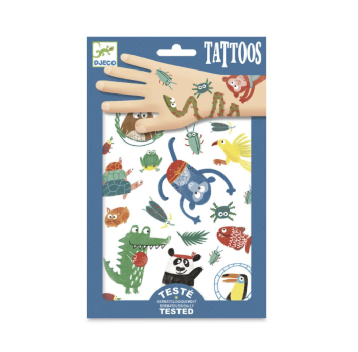  Tatuagens Animais - Djeco 