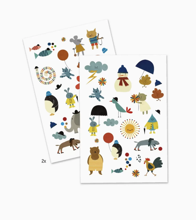  Tatuagens Pretty Little Things - Djeco 
