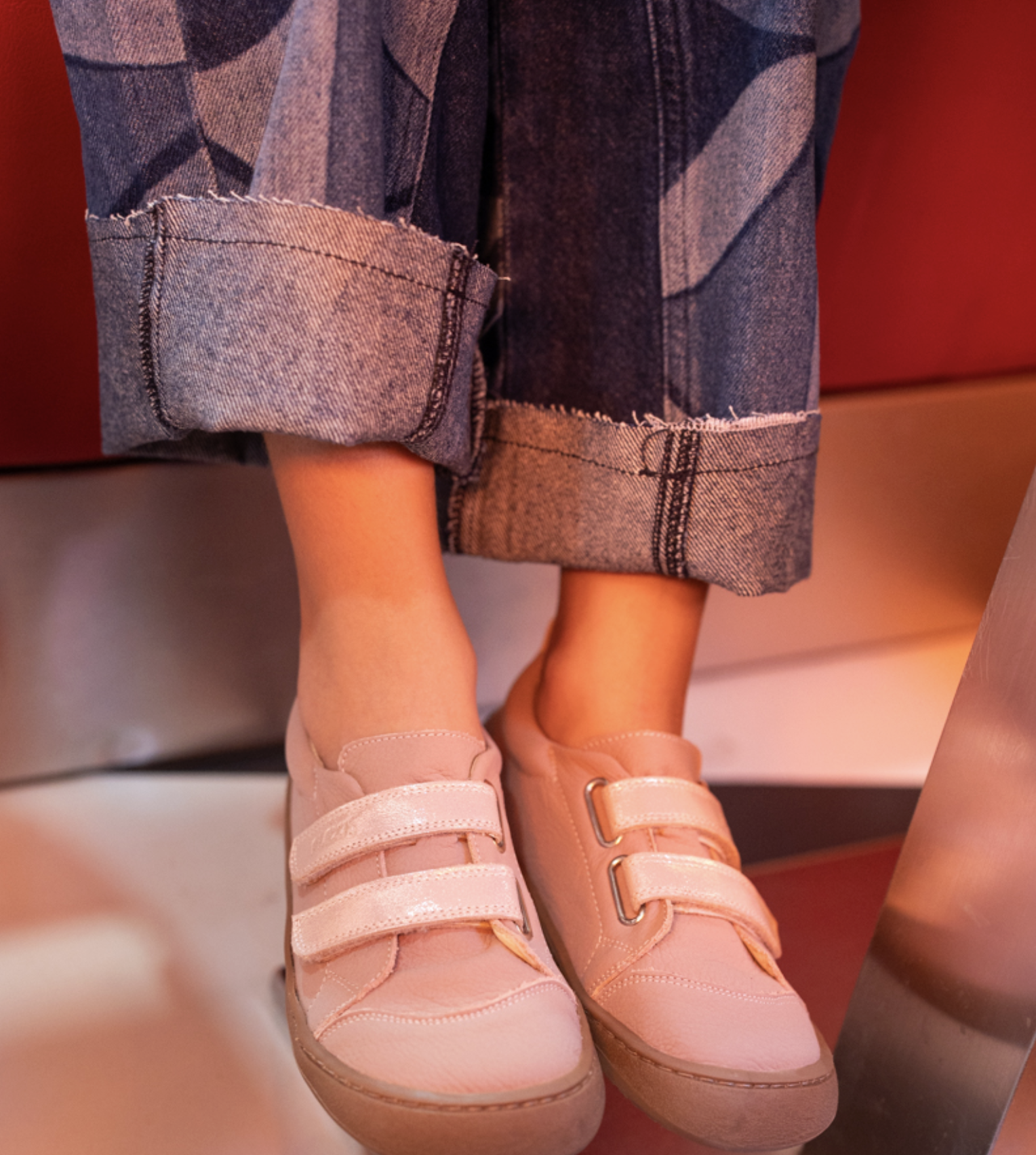  Ténis Lavanda Orion Pink/Nude - Flexi Nens 