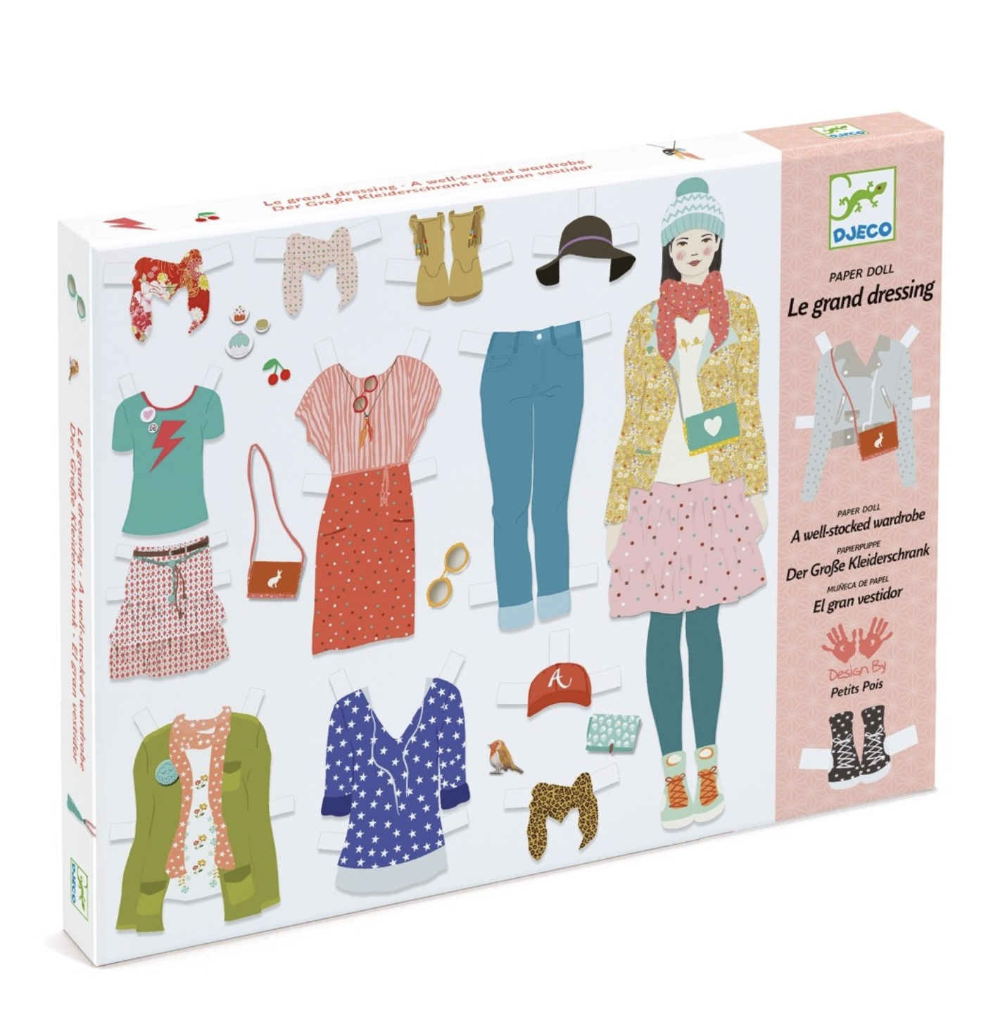  Um Grande Camarim Moda em Papel - Djeco 