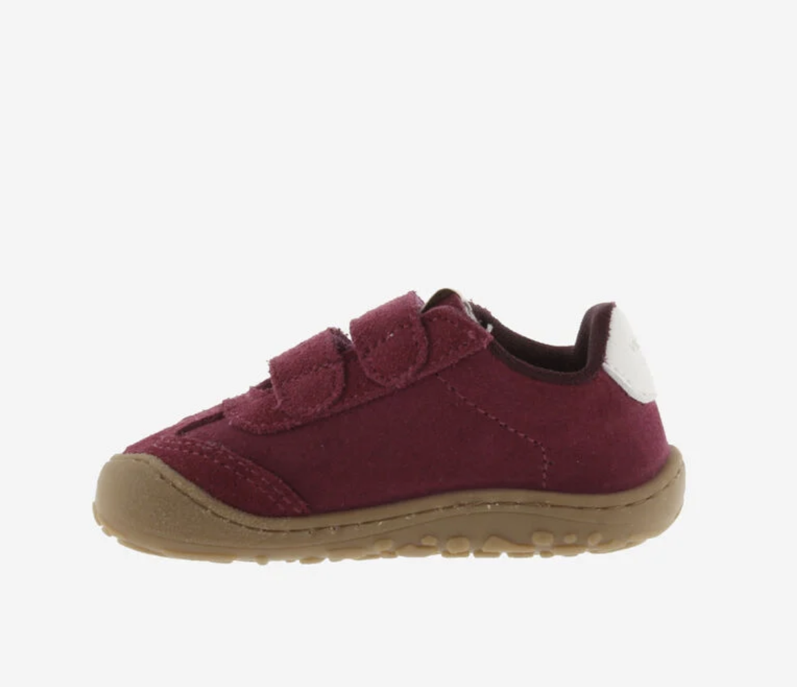  Victoria Barefoot Bosco Tiras Couro Rachado Fucsia 