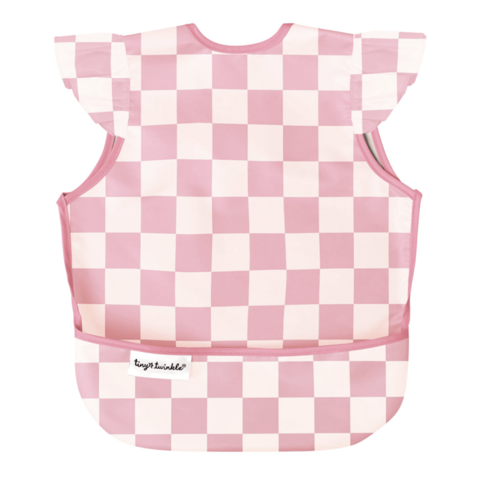 Babete sem Mangas Quadrados Pink - Tiny Twinkle