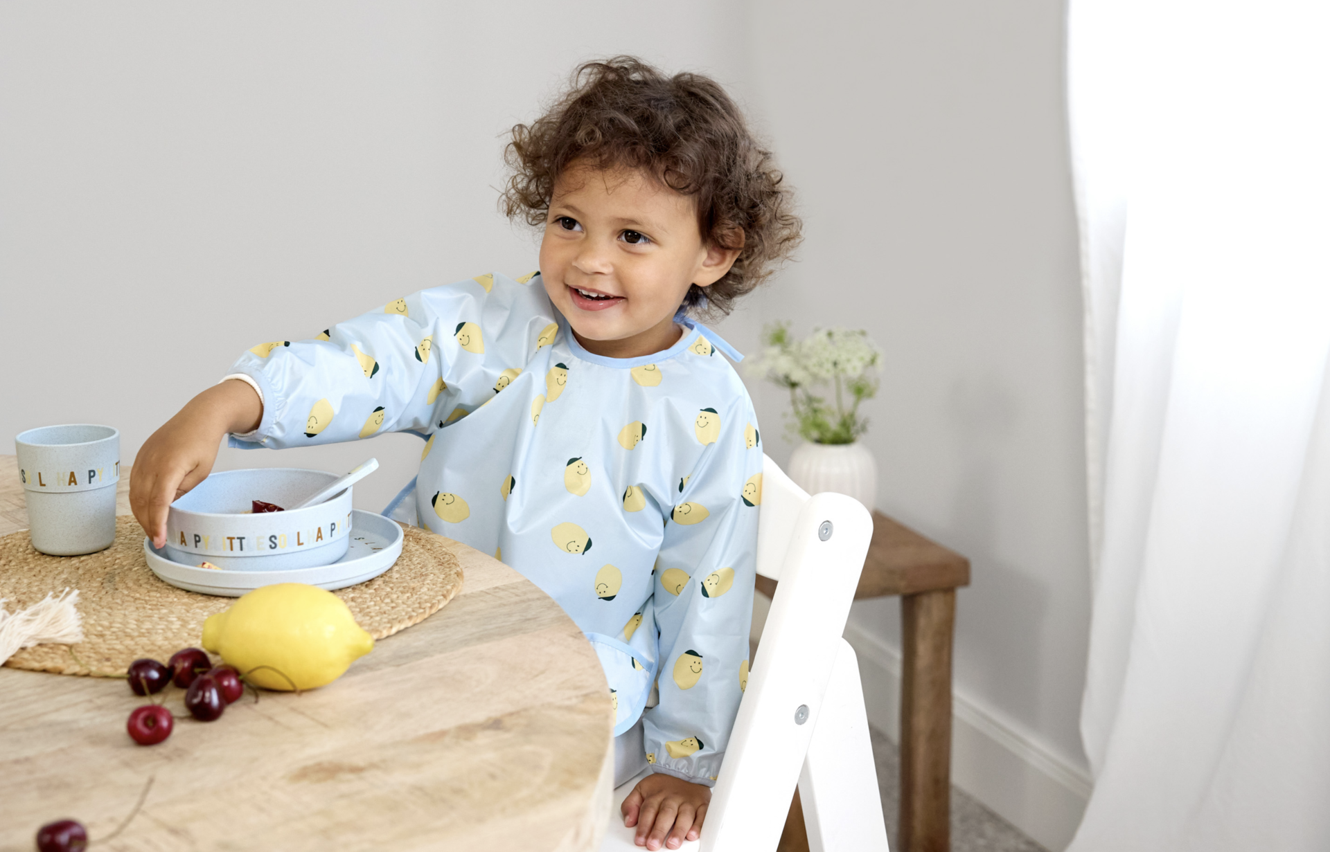 Babetes com Mangas Happy Fruits Lemon Pack de 2 - Lassig