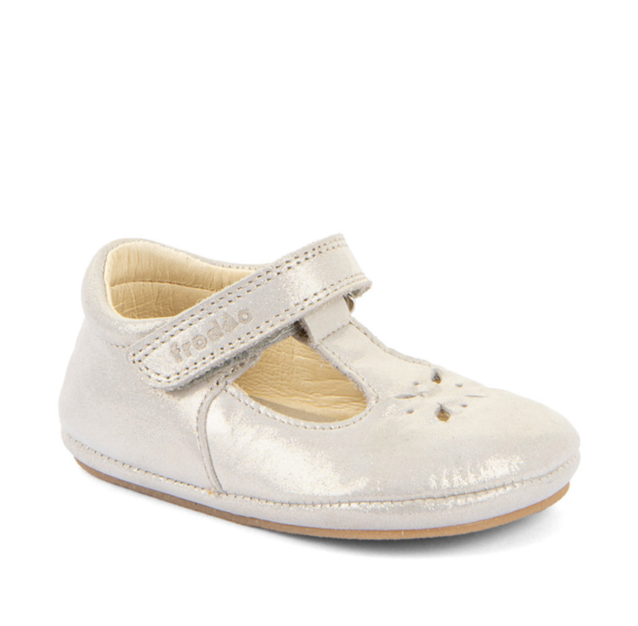 Barefoot Prewalkers Bailarinas Gold Shine - Froddo