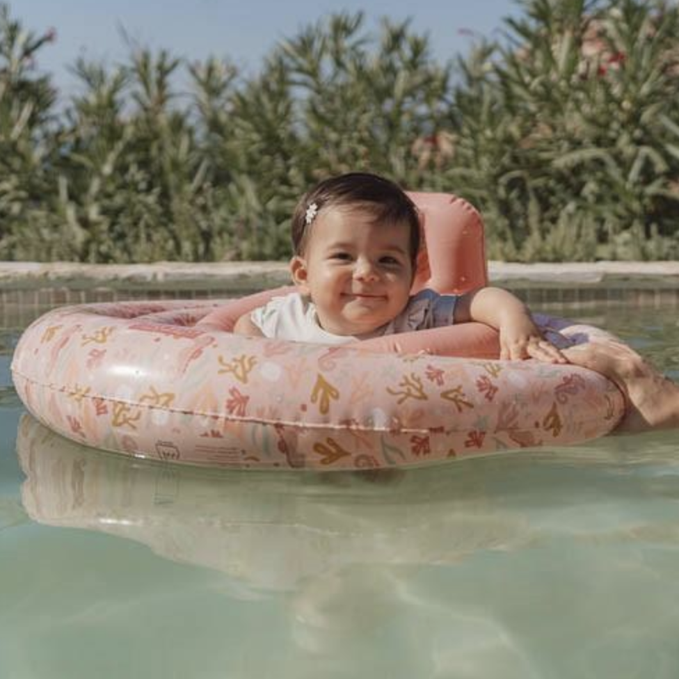 Bóia Insuflável para Bebé Ocean Dreams Pink - Little Dutch
