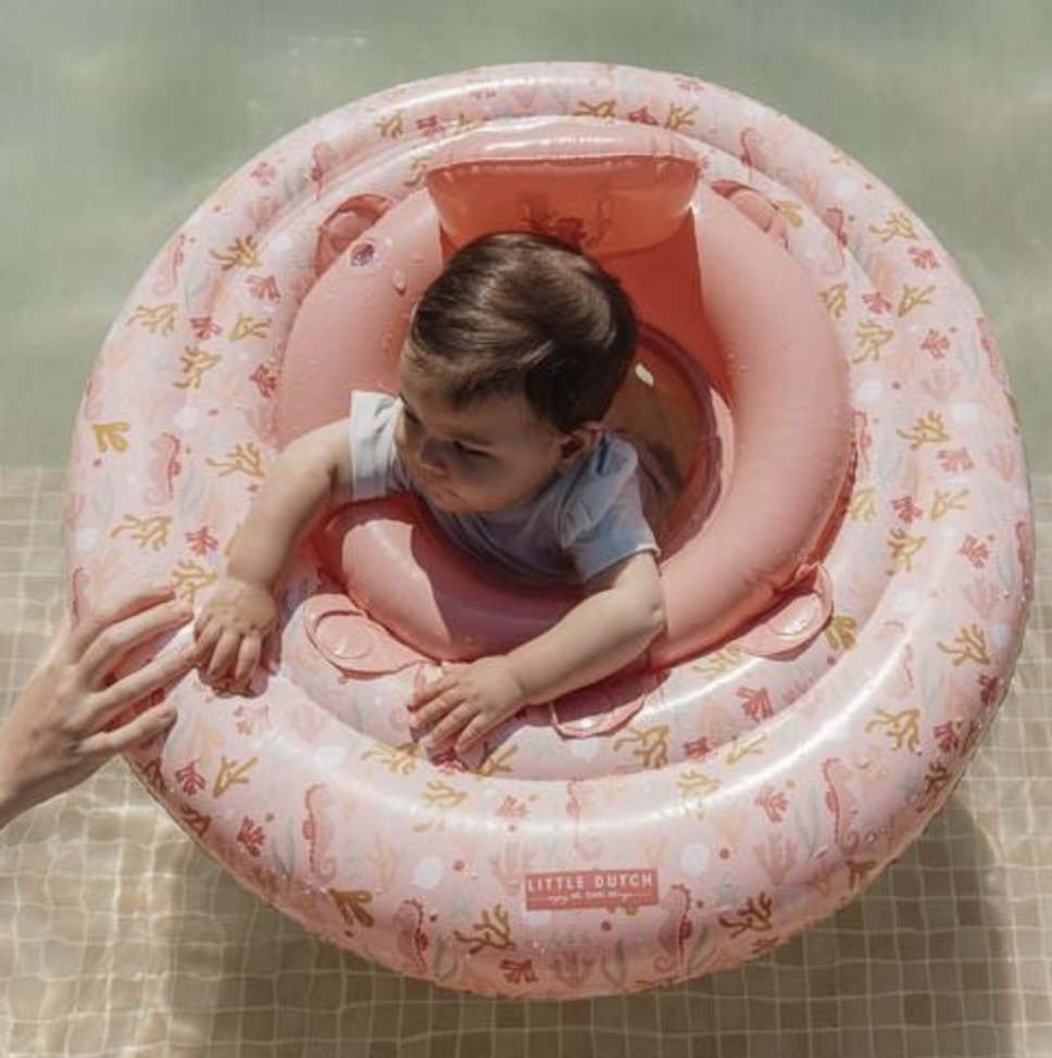Bóia Insuflável para Bebé Ocean Dreams Pink - Little Dutch