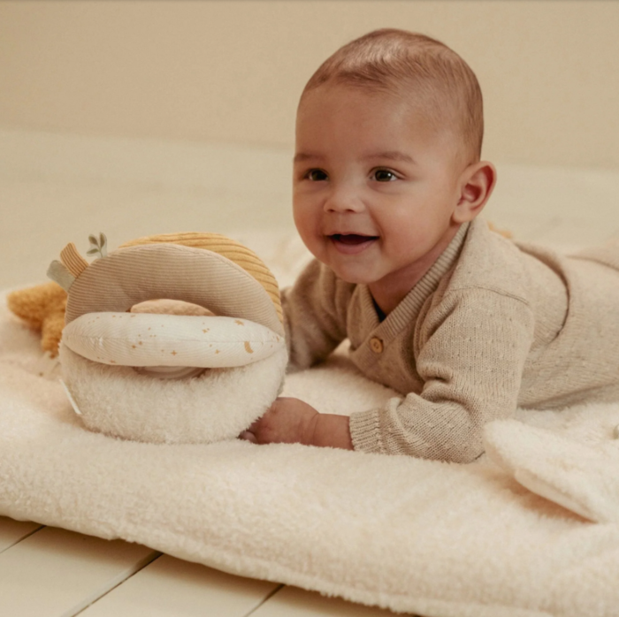 Bola de Agarrar White Newborn Naturals - Little Dutch