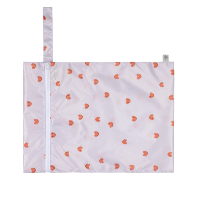 Bolsa Impermeável Happy Rascals Heart Lavender Pack 2 - Tutete