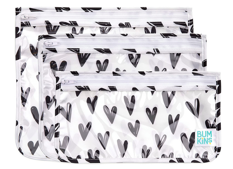 Bolsas de Viagem Pack 3 Corações - Bumkins