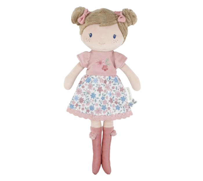 Boneca de Pano 35 cm Rosa - Little Dutch