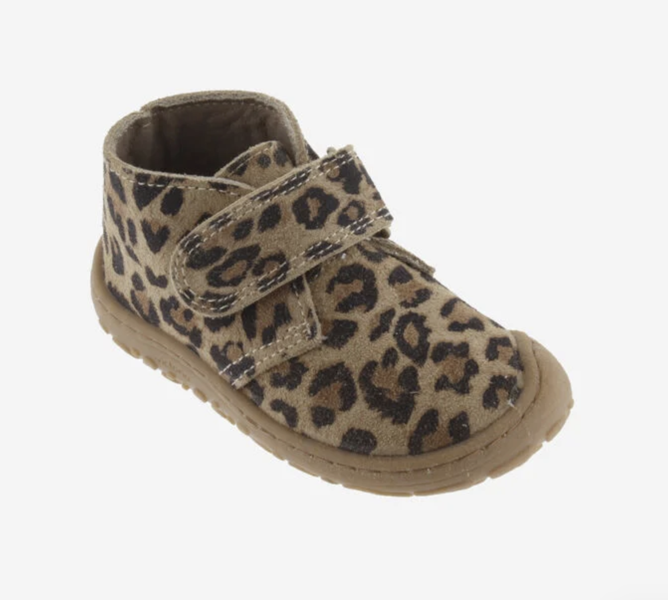 Bosco Tira Botim Barefoot Couro Rachado Leopardo - Victoria