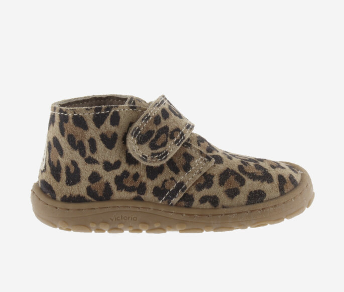 Bosco Tira Botim Barefoot Couro Rachado Leopardo - Victoria