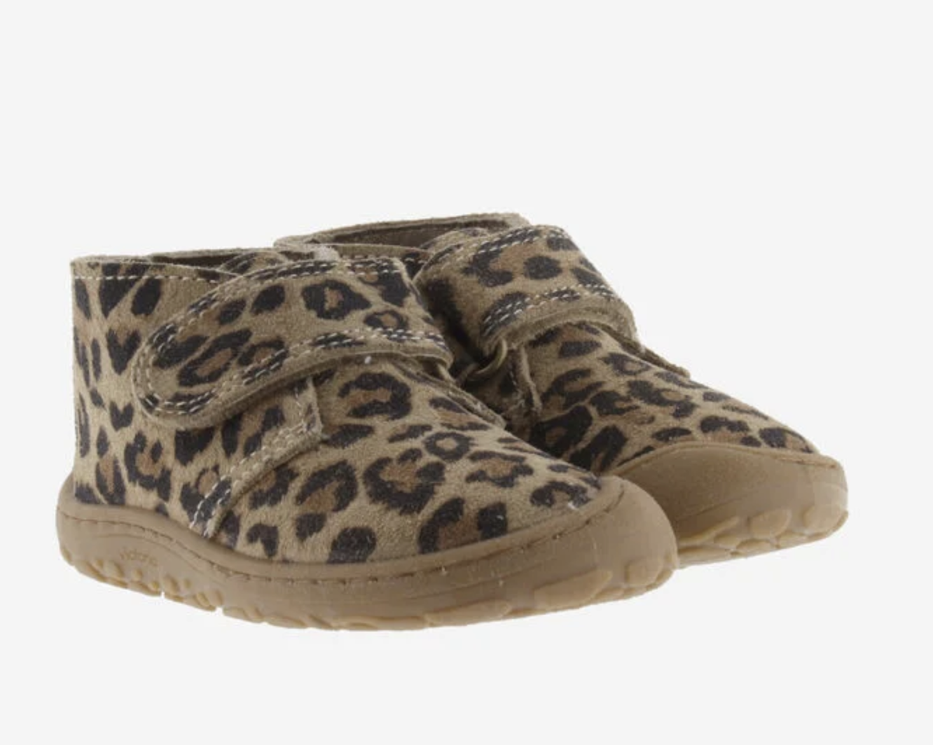 Bosco Tira Botim Barefoot Couro Rachado Leopardo - Victoria