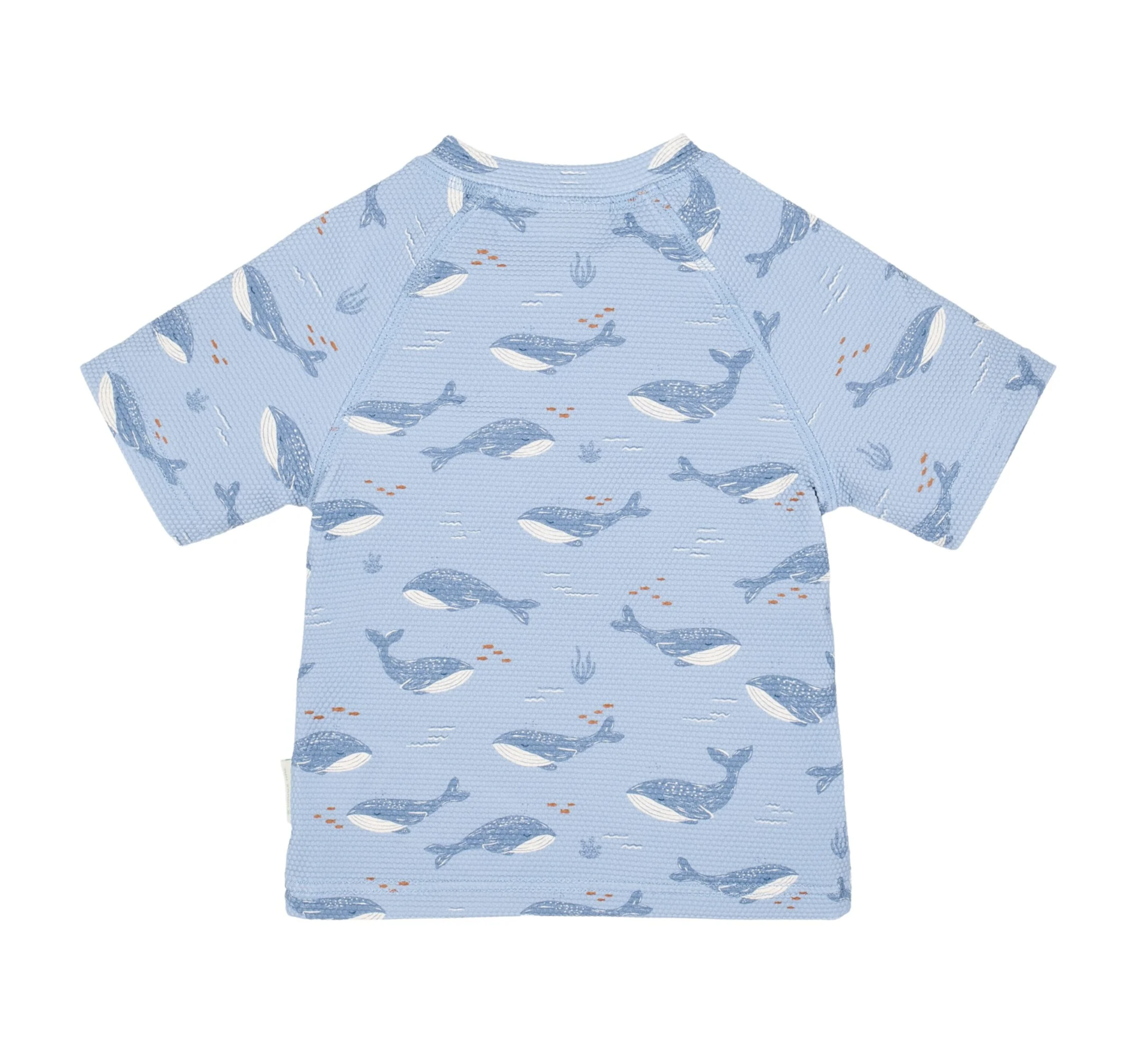 Camisola de Banho Short Sleeve Blue Ocean Splash - Little Dutch