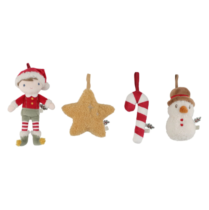 Decorações Pendentes de Natal Jim Christmas - Little Dutch