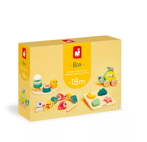 Caixa de Brinquedos 18 Meses - Janod