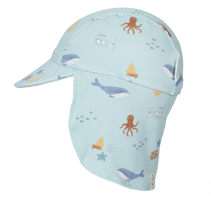 Chapéu de Banho Green Ocean Friends - Little Dutch