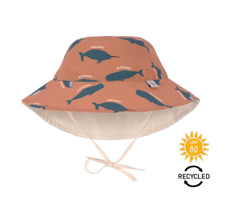 Chapéu/Panamá UV 80+ Whale Caramel - Lassig