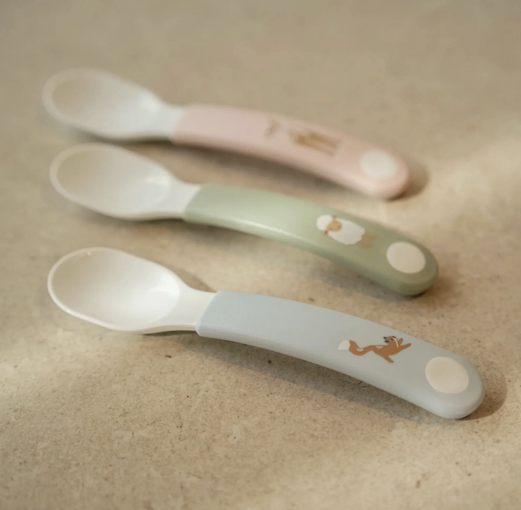 Colheres de Treino Mio Set de 2 Forest Friends - Little Dutch