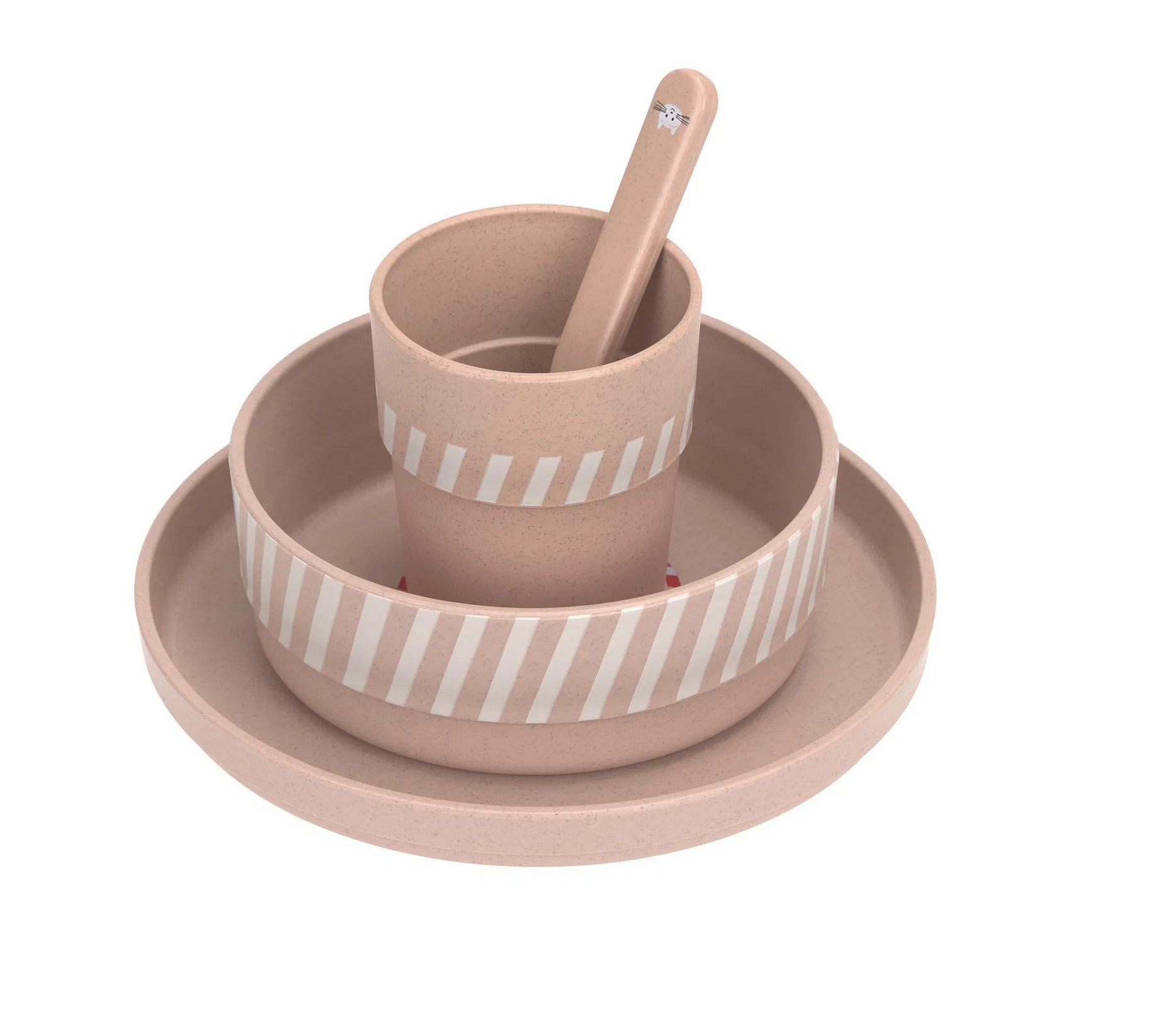 Conjunto de Alimentação Tiny Team Cat - Lassig