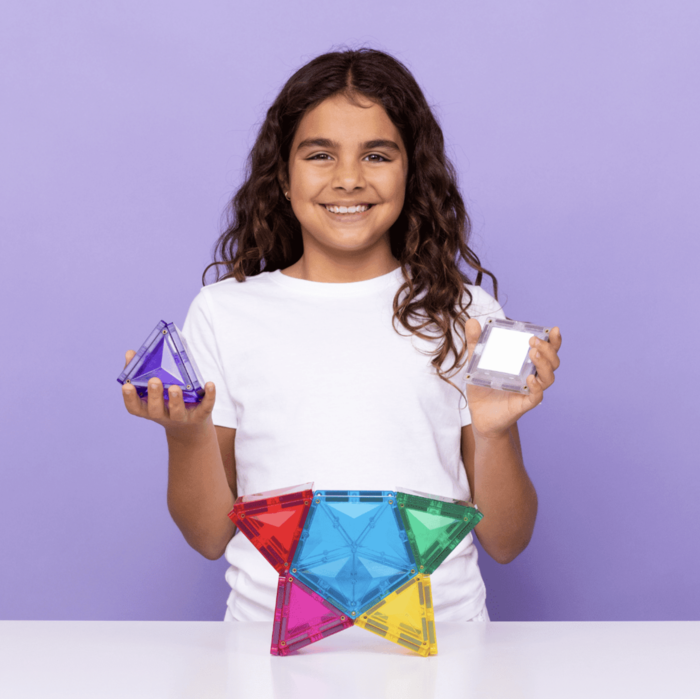 Connetix Light Star Pack 28 Peças - Connetix Tiles
