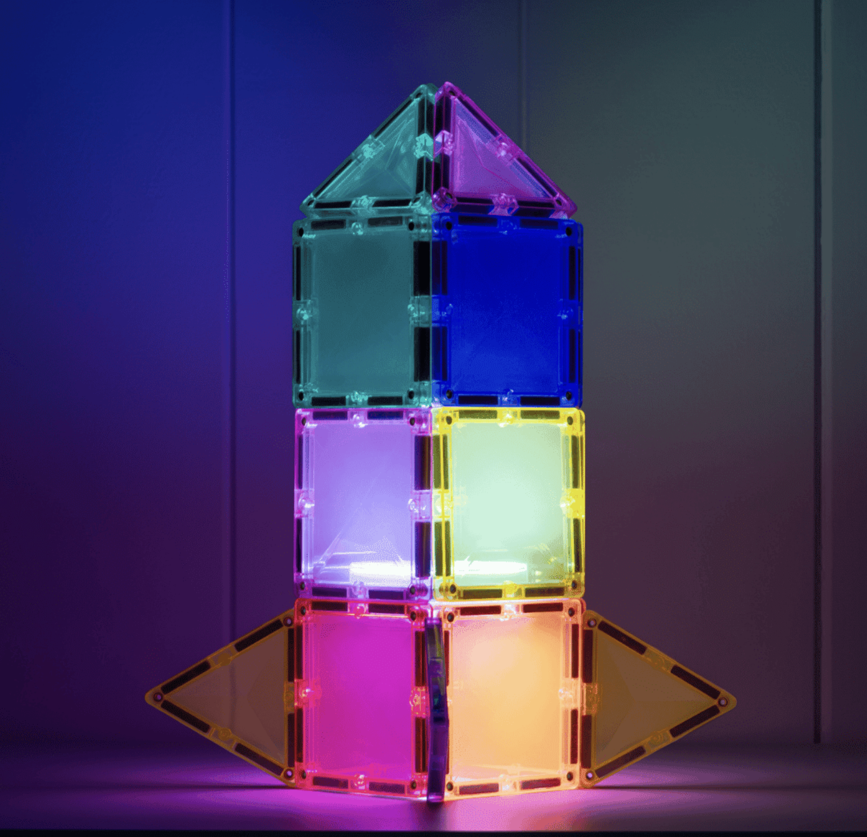 Connetix Light Star Pack 28 Peças - Connetix Tiles