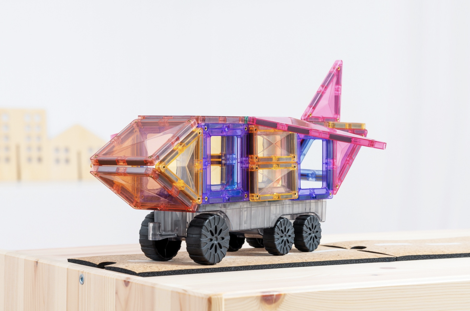 Connetix Pastel Transport Pack 50 pc - Connetix Tiles