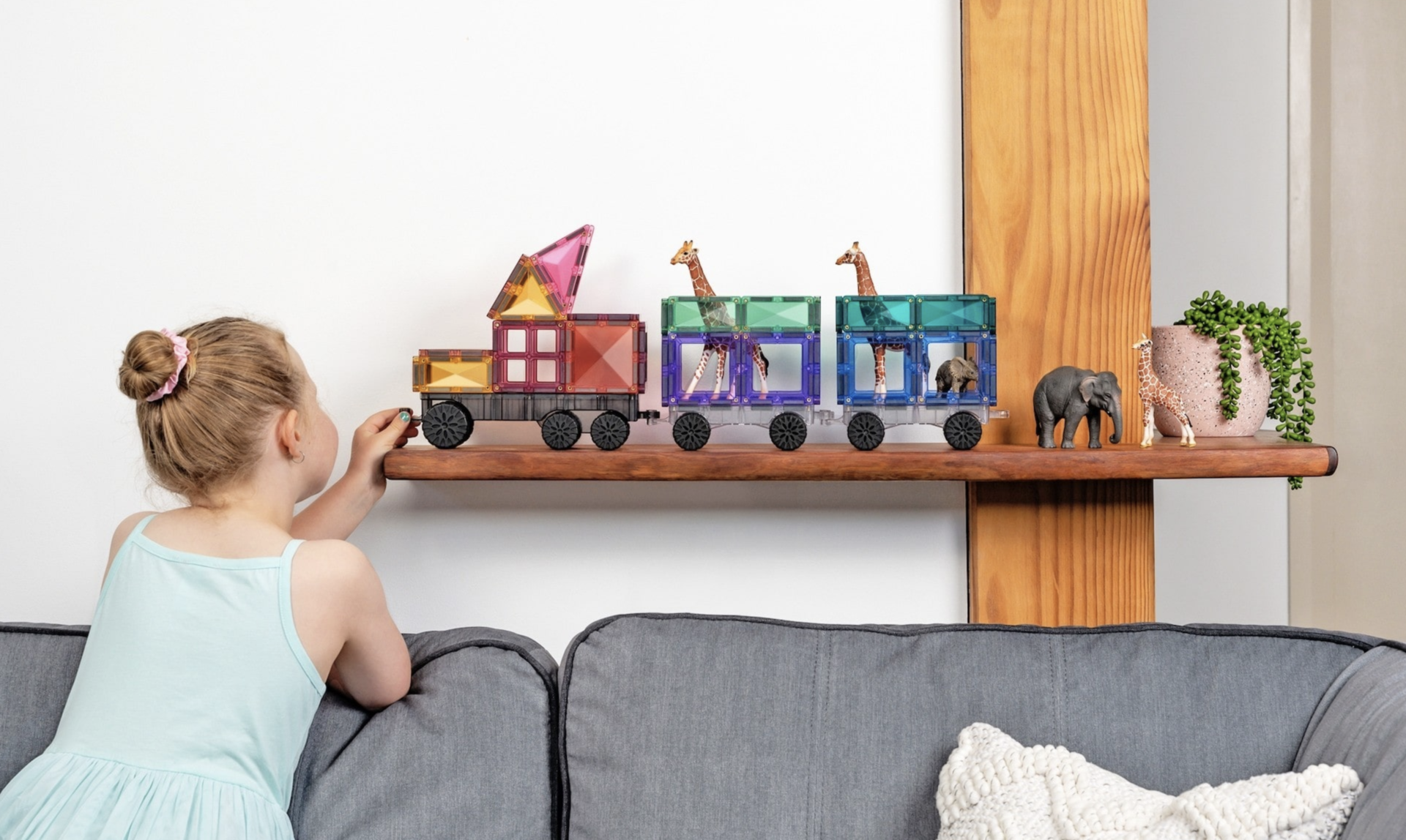 Connetix Pastel Transport Pack 50 pc - Connetix Tiles
