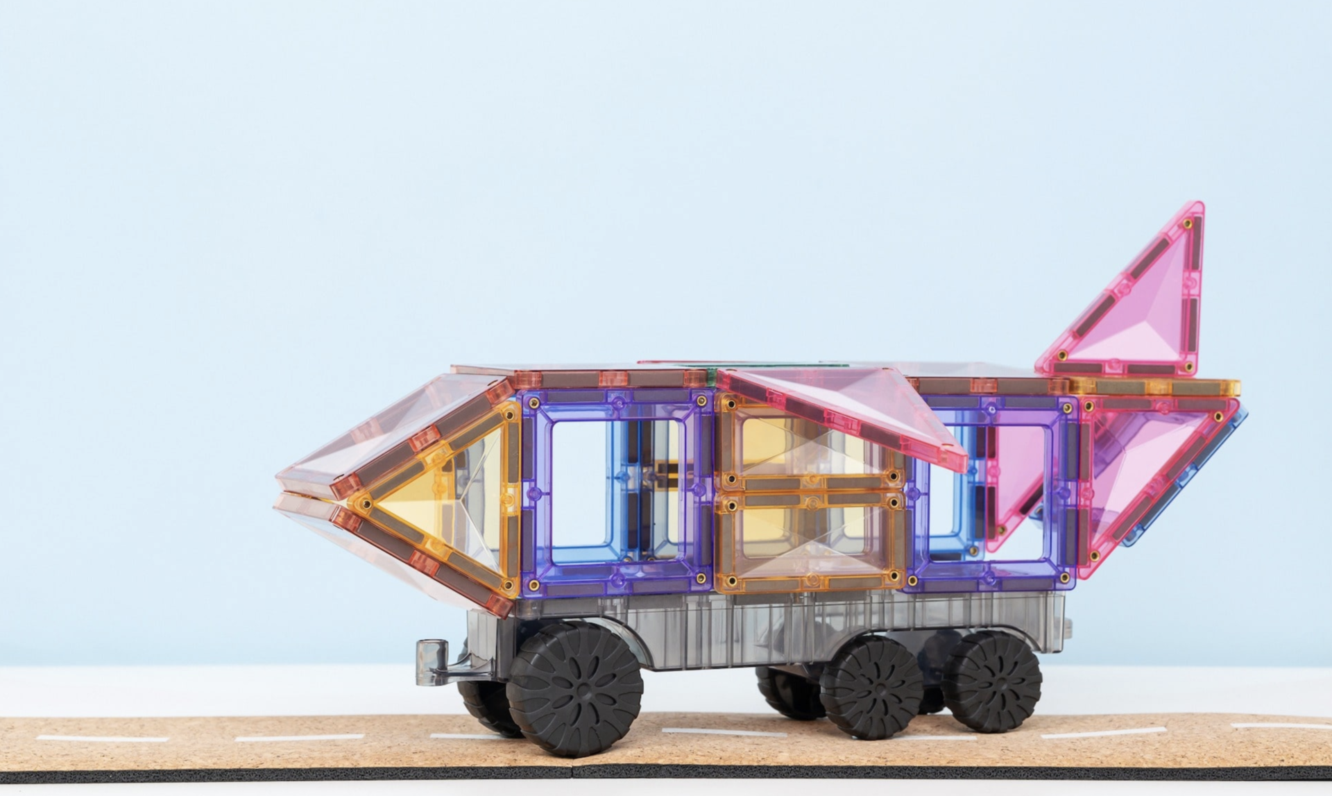 Connetix Pastel Transport Pack 50 pc - Connetix Tiles