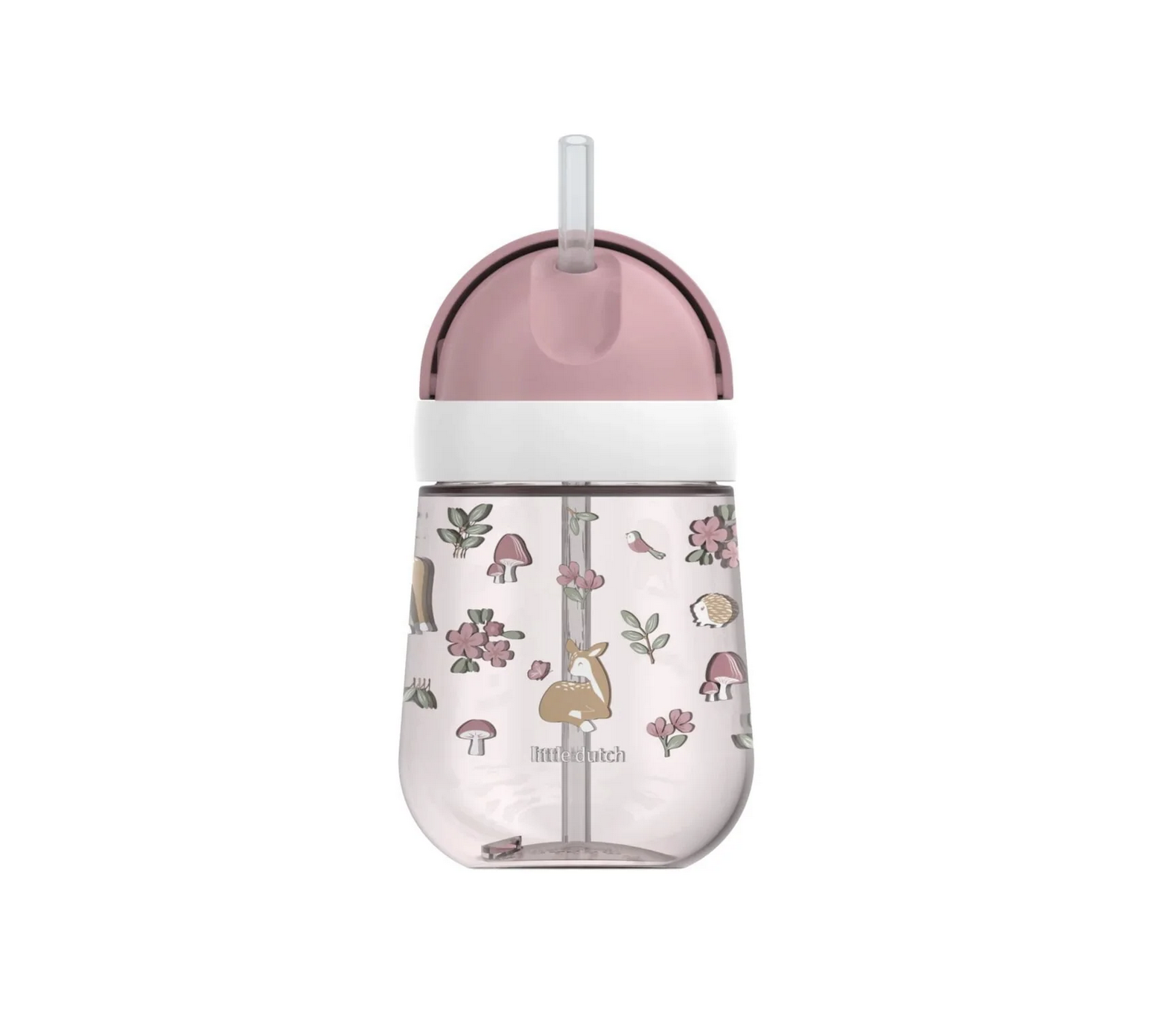 Copo com Palhinha Mio 300 ml Fairy Garden - Little Dutch