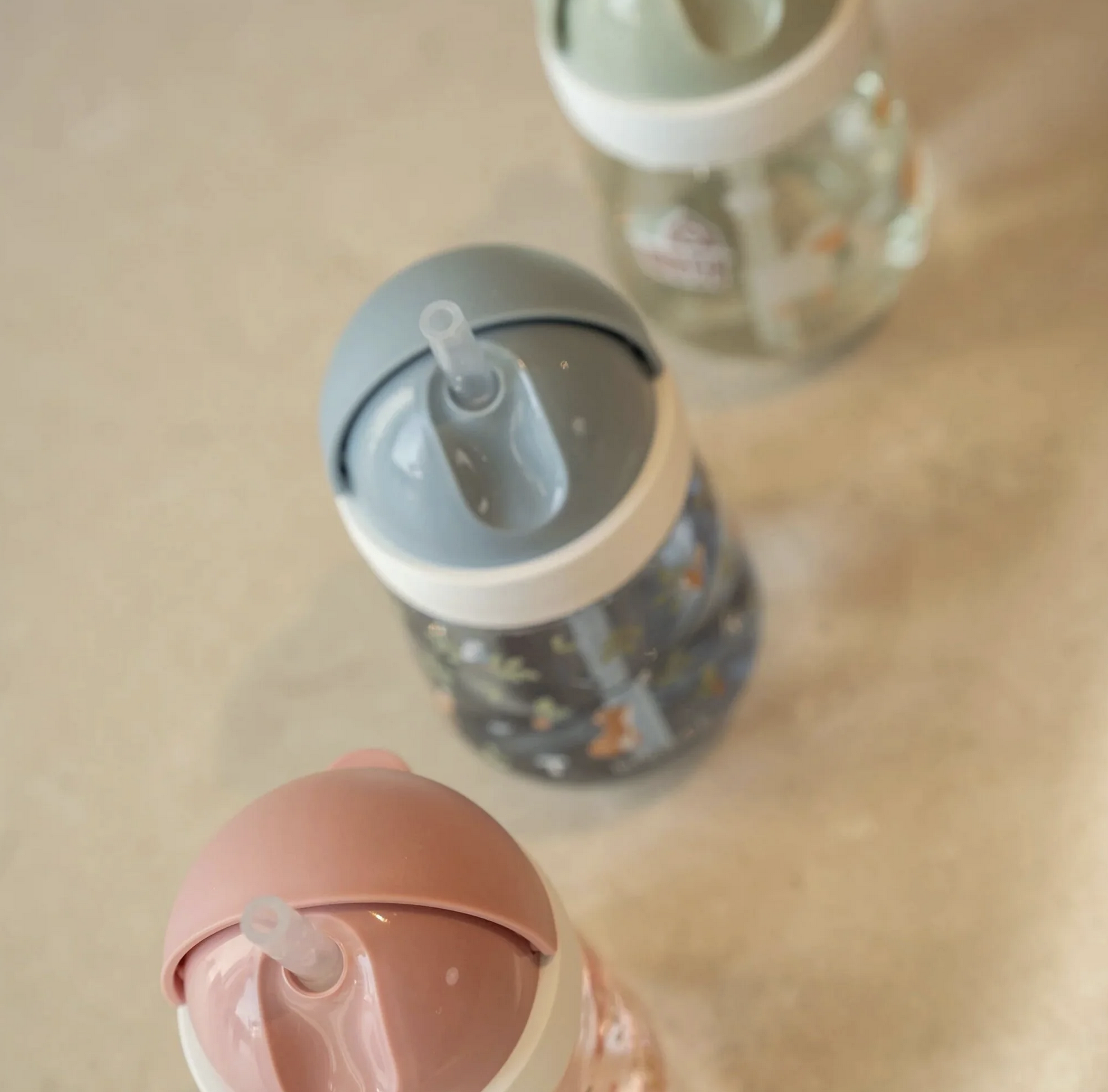 Copo com Palhinha Mio 300 ml Forest Friends - Little Dutch