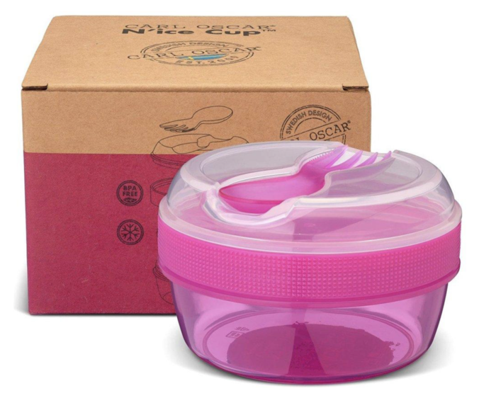 Caixa N'ice Cup com Tampa de Resfrigeração Roxa - Carl Oscar