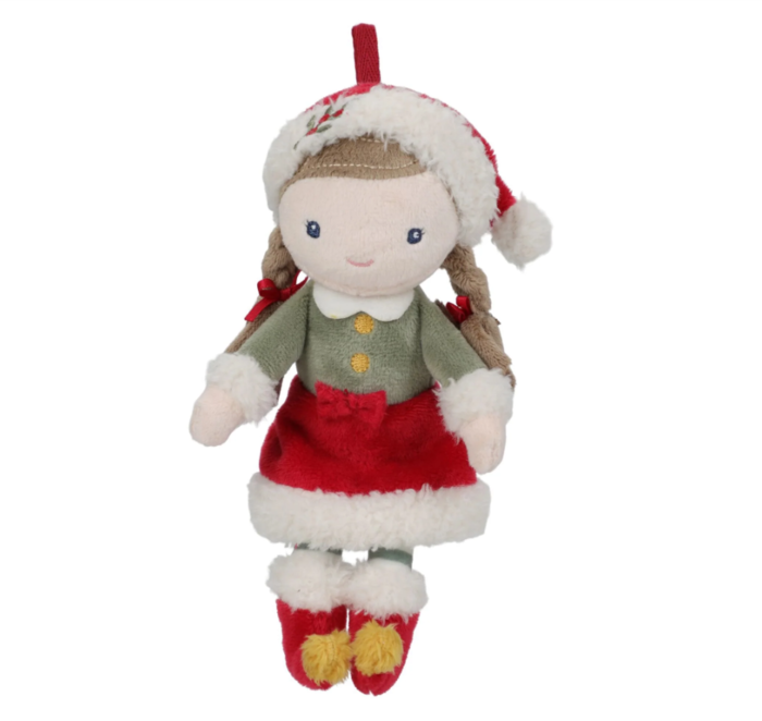 Decorações Pendentes de Natal Rosa Set Multicolored Christmas - Little Dutch