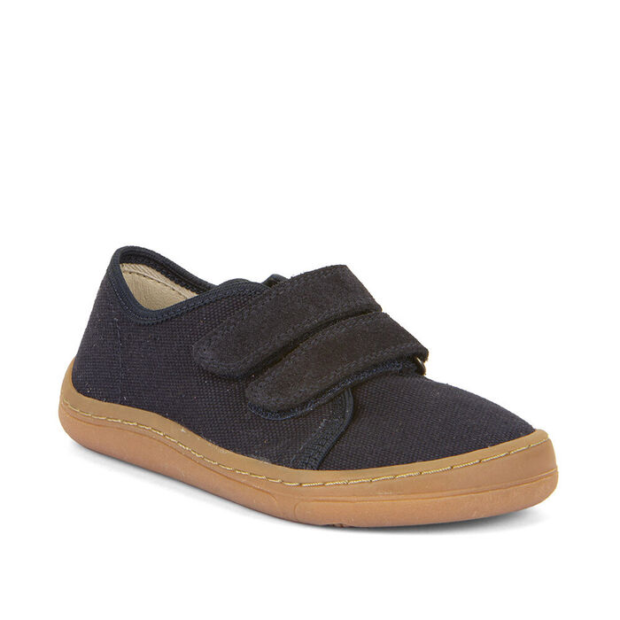  Dark Blue Barefoot Canvas Shoes - Froddo 