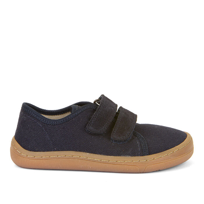  Dark Blue Barefoot Canvas Shoes - Froddo 