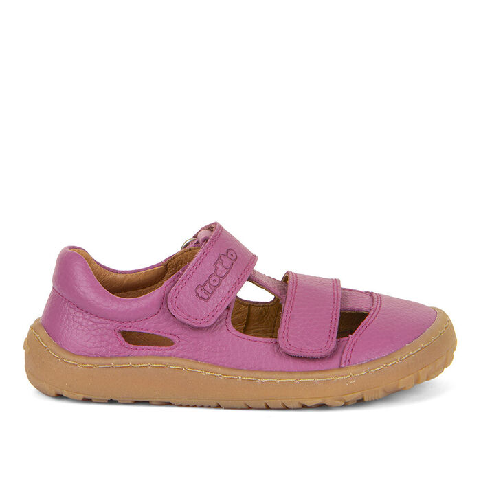  Sandálias Barefoot D-VELCRO Fuxia - Froddo 