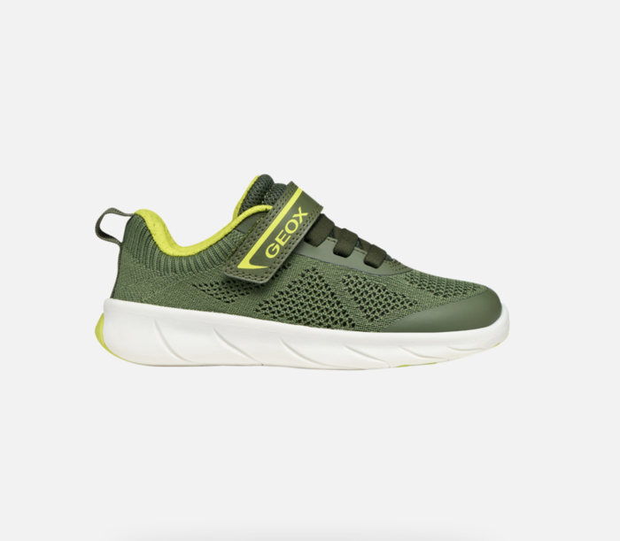 Geox Foot-Run Military/Lime