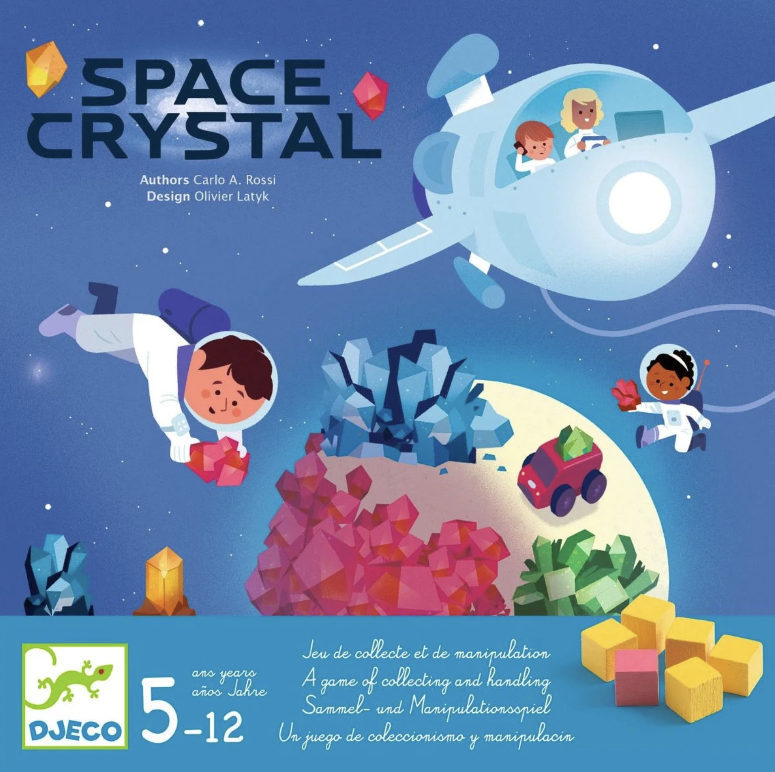 Jogo de Destreza e Manipulação Space Crystal - Djeco