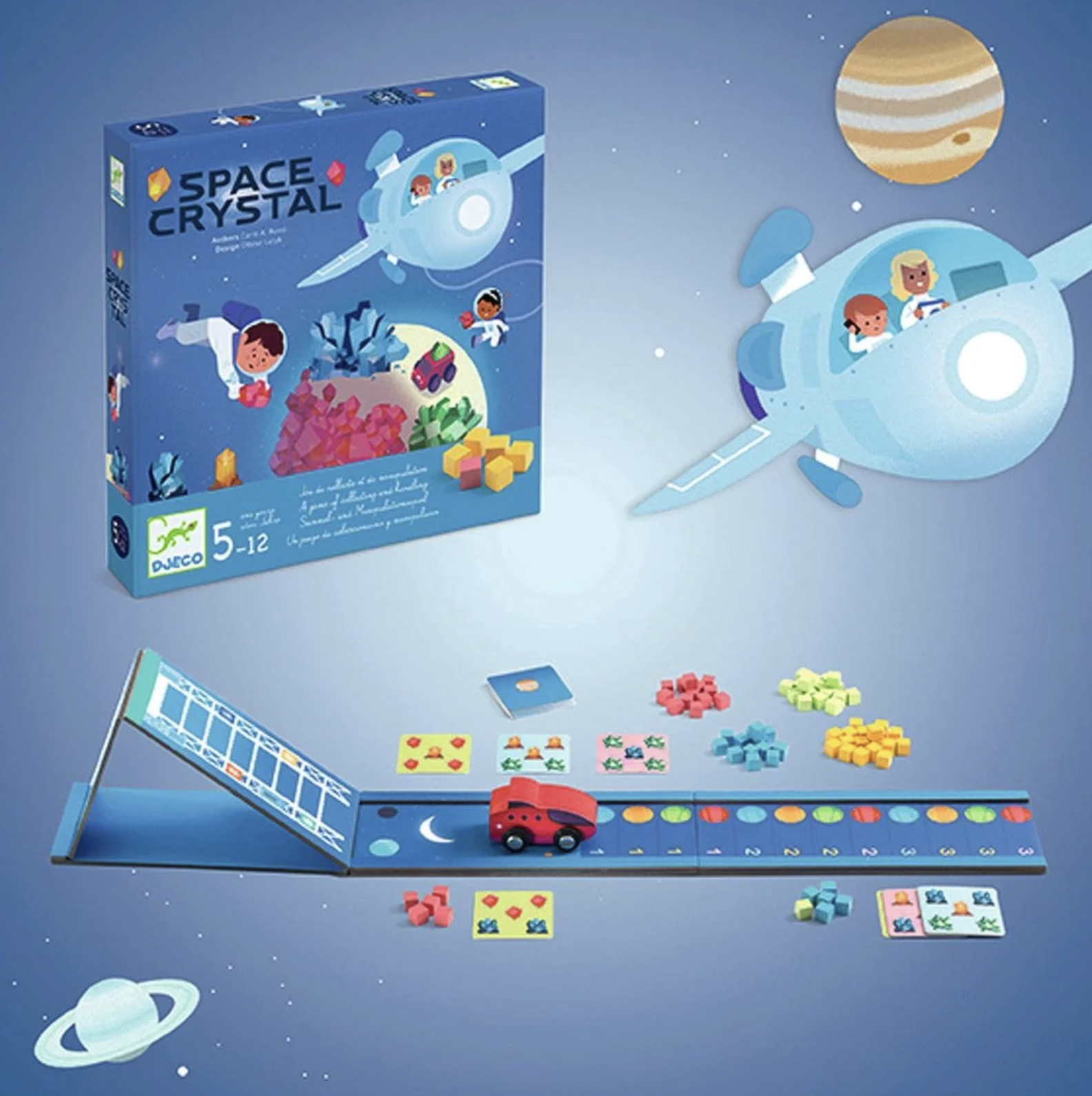 Jogo de Destreza e Manipulação Space Crystal - Djeco