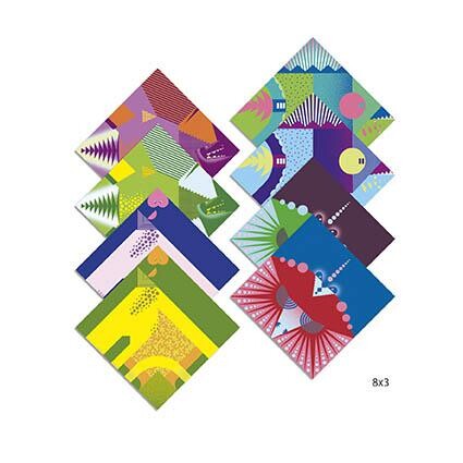 Jogo de Origami Dinossauros - Djeco